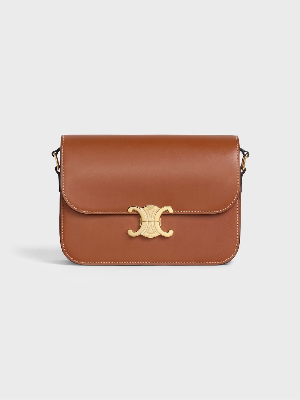 Celine Triomphe classic natural Crossbody Bag